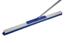 Industrie-Hallenbesen, 1200x60mm, blau PBT 0,50