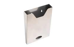 Dokumentenhalter A5  Edelstahl, 153x40/17x210mm