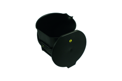 ESD-Eimer, schwarz 15 Liter, PP