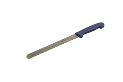 Brotmesser detektierbar, blau Klingenlänge 25 cm