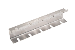 Schraubenzieherhalterung Edelstahl 240mm breit für 5 Schraubenzieher