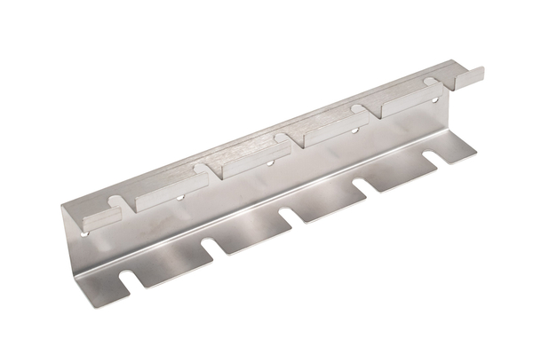 Schraubenzieherhalterung Edelstahl 240mm breit für 5 Schraubenzieher