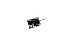 ESD-Rohrbürste "M6", schwarz ø 80x160mm PP 0,50