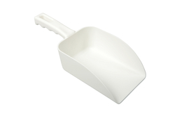 Handschaufel, weiß 100x260 mm, PP, Volumen: 500 g
