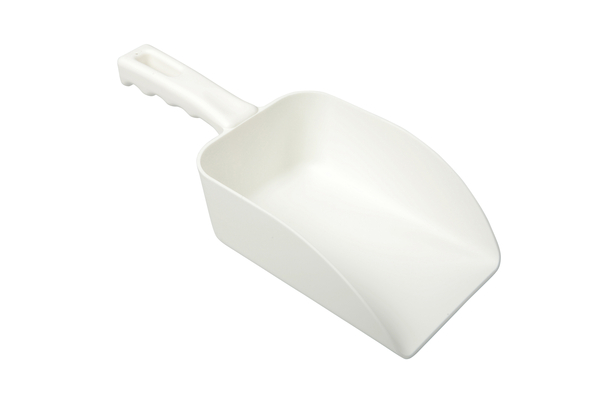 Handschaufel, weiß 100x260 mm, PP, Volumen: 500 g