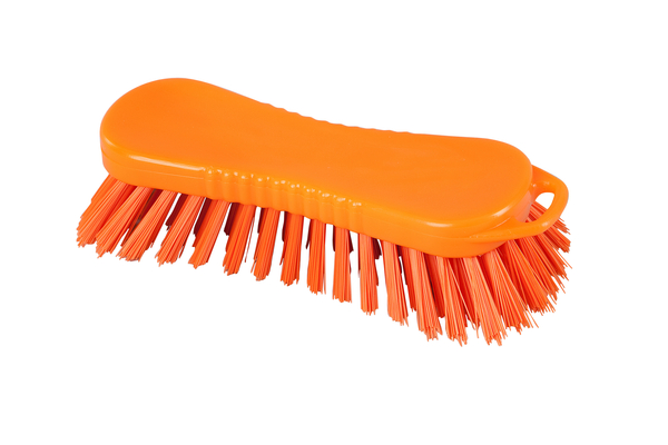 Waschbürste m-hart, orange ca. 210 x 70 mm, PBT 0,30