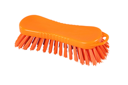 Waschbürste m-hart, orange ca. 210 x 70 mm, PBT 0,30
