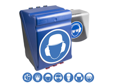 SecuBox Maxi,  236x315x200mm, "Kopf- und Gehörschutz"