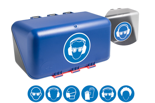 SecuBox Mini 236x120x120mm, "Augen- und Gehörschutz"