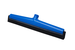 Zweiteiliger Wasserschieber 400 mm, blau Moosgummi schwarz