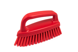 Handgriffbürste 185mm x 60mm, PBT 0,30, rot