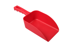 Handschaufel, rot 100x260 mm, PP, Volumen: 500 g