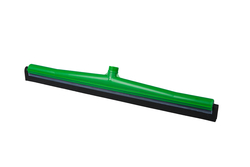 Zweiteiliger Wasserschieber, grün 600mm; Moosgummi schwarz
