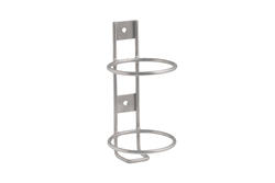 Flaschenhalterung rund  Edelstahl 180x80Ømm