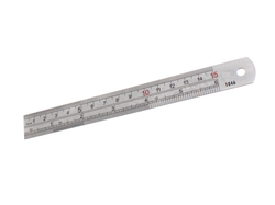 Lineal detektierbar, Edelstahl 150mm (6")