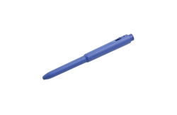 Gelschreiber J850 ohne Clip, detektiebar, einziehbare Mine, Schriftfarbe blau