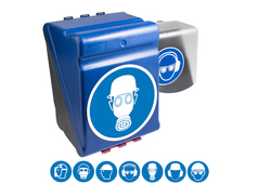 SecuBox Maxi,  236x315x200mm, "Kopf- und  Atemschutz"