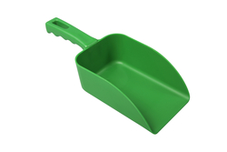 Handschaufel, grün 100x260 mm, PP, Volumen: 500 g