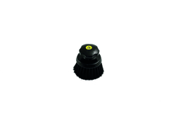 ESD-Rundkopfbürste, schwarz Ø125 mm, PP 0,30
