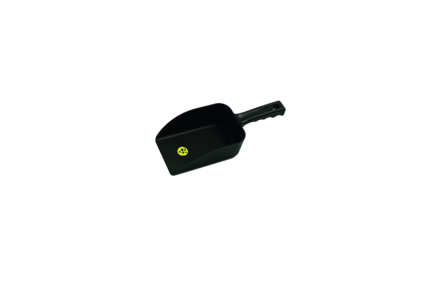 ESD-Handschaufel, schwarz 110x150x265mm, PP