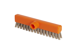 Ofenschrubber abgewinkelt, hart, orange ca. 230 x 30 mm, PEEK 0,40