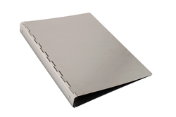 A4 Edelstahl-Ringhefter, detect  235x320x35mm, 4 Ringe