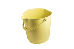 Eimer, detektierbar, gelb 9 Liter, PP