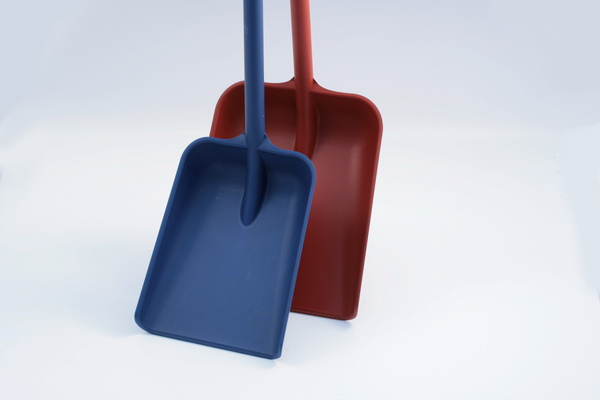 Einteilige Schaufel Metall nachweisbar, 270x340x1330 mm