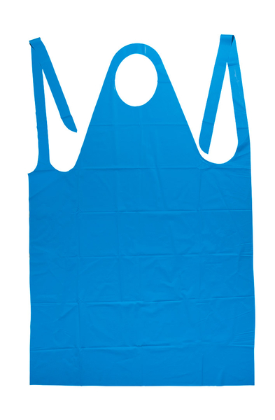 Mehrwegschürze detektierbar, blau 1350x1000mm, TPU