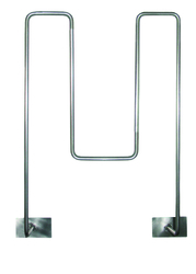 Eimerhalter universal, Edelstahl ca. 280 x 200 mm