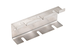 Schraubenzieherhalterung Edelstahl 144mm breit für 3 Schraubenzieher