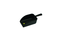 ESD-Handschaufel, schwarz 160x230x360mm, PP