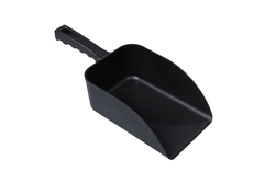 Handschaufel, schwarz 135x310 mm, PP Volumen: 750 g