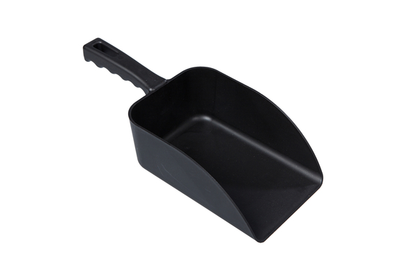 Handschaufel, schwarz 135x310 mm, PP Volumen: 750 g