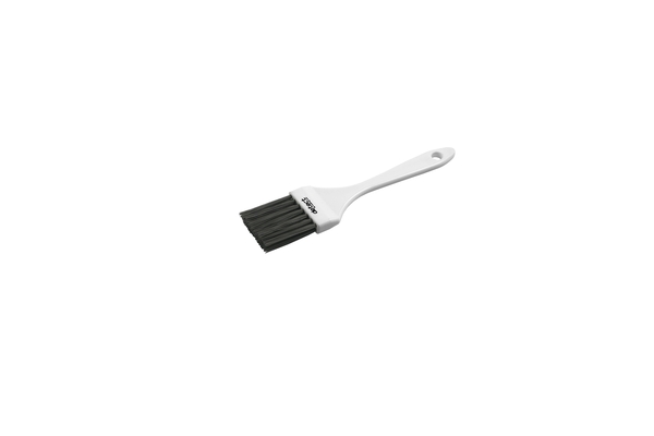 Lebensmittelpinsel kurz, hart, detektierbar, 215x50mm, PBT 0,60, weiß