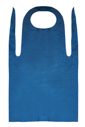 Einwegschürze detektierbar, blau 1250x750 mm, LDPE Folie
