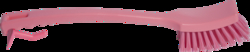 Stielbürste lang hart, pink ca. 410 x 50 mm, PBT 0,50