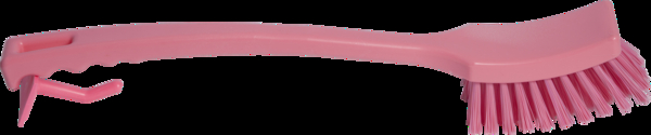 Stielbürste lang hart, pink ca. 410 x 50 mm, PBT 0,50