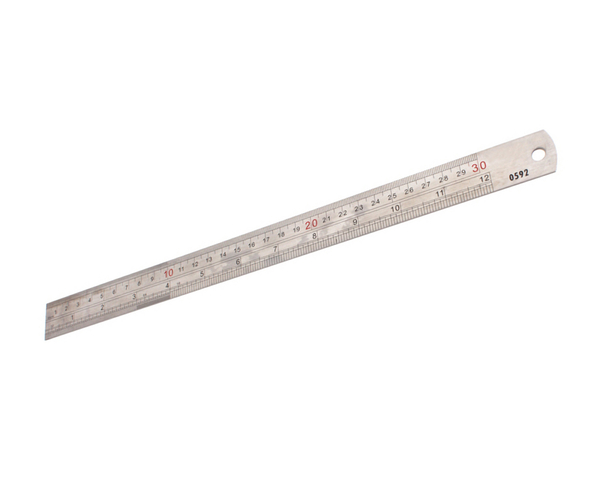 Lineal detektierbar, Edelstahl 300mm (12")