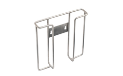 Dokumentenhalter A5  Edelstahl, 160x35x170mm