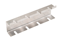 Schraubenzieherhalterung Edelstahl 192mm breit für 4 Schraubenzieher