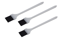 Lebensmittelpinsel lang, hart, detektierbar, 400x60mm, PBT 0,60, weiß