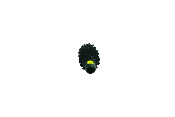 ESD-Rohrbürste für Stiel, schwarz ø 80x100x125mm PP 0,30
