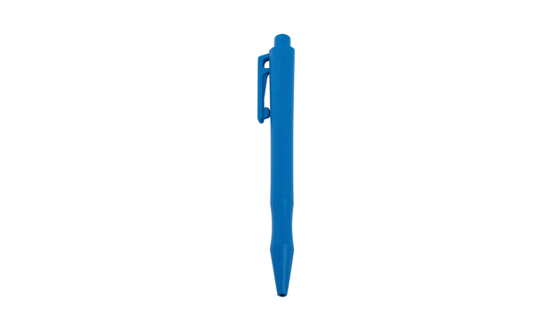 Kugelschreiber detektierbar, blau Trace-It, Schriftfarbe blau, mit Clip