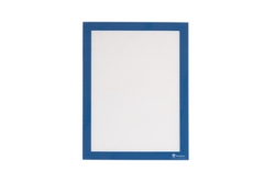 Fenstermagnet A5, blau zum Einschieben von Dokumenten