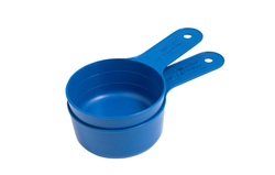 Probebecher detektierbar, blau 127xØ70 mm, 70 Gramm
