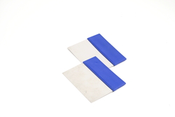 Edelstahlspachtel detektierbar, blau S/S S - Stainless Steel