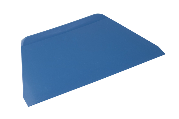 Schaber Trapezform detektierbar blau 210x140x125mm