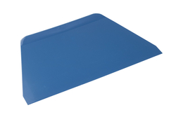 Schaber Trapezform detektierbar blau 210x140x125mm