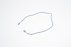 Brillenband, detektierbar, blau 710x10mm, justierbar